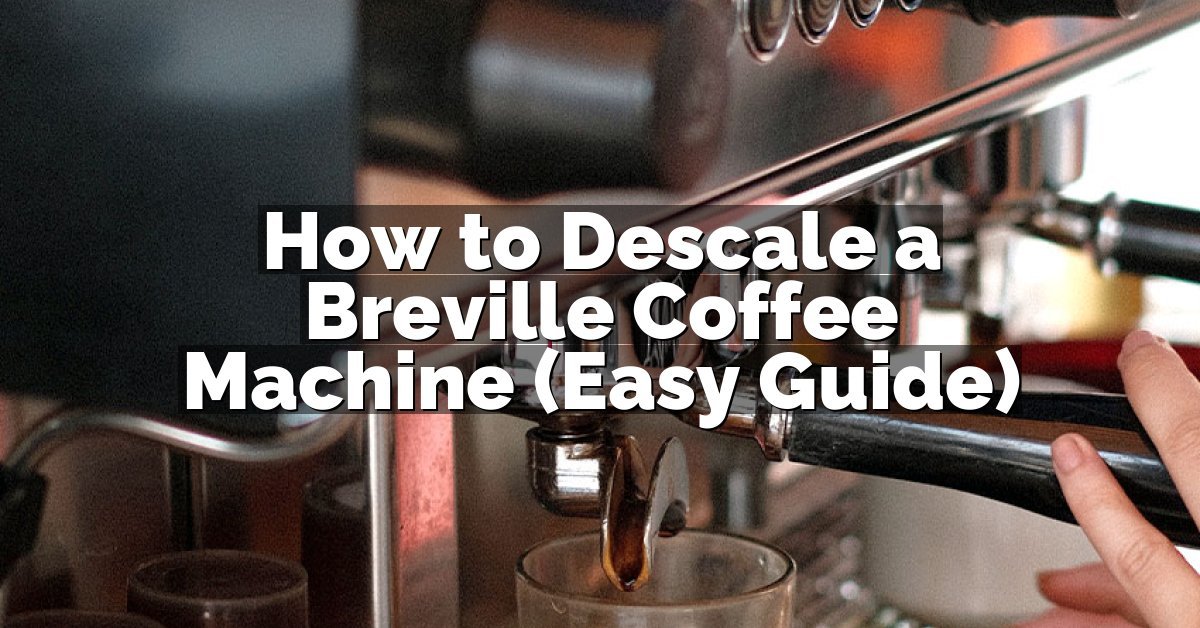 How to Descale a Breville Coffee Machine (Easy Guide)